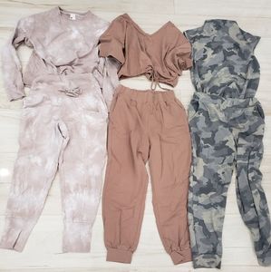 Lot of leisure sets ranging S to M